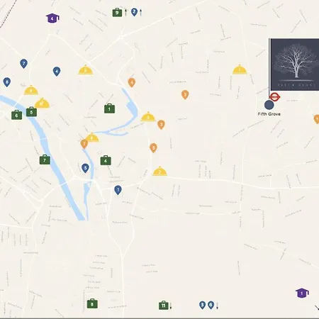 דירה Brand New Flat 5 With Free Parking And Fast Wifi יורק